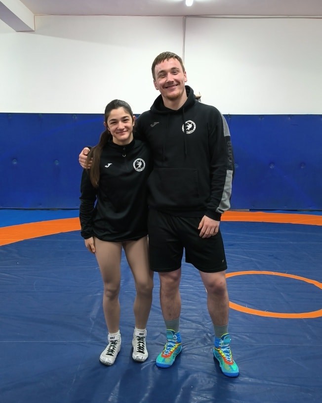 Irama Serenelli y Aimar Alzon, en N&aacute;poles preparando los pr&oacute;ximos eventos deportivos